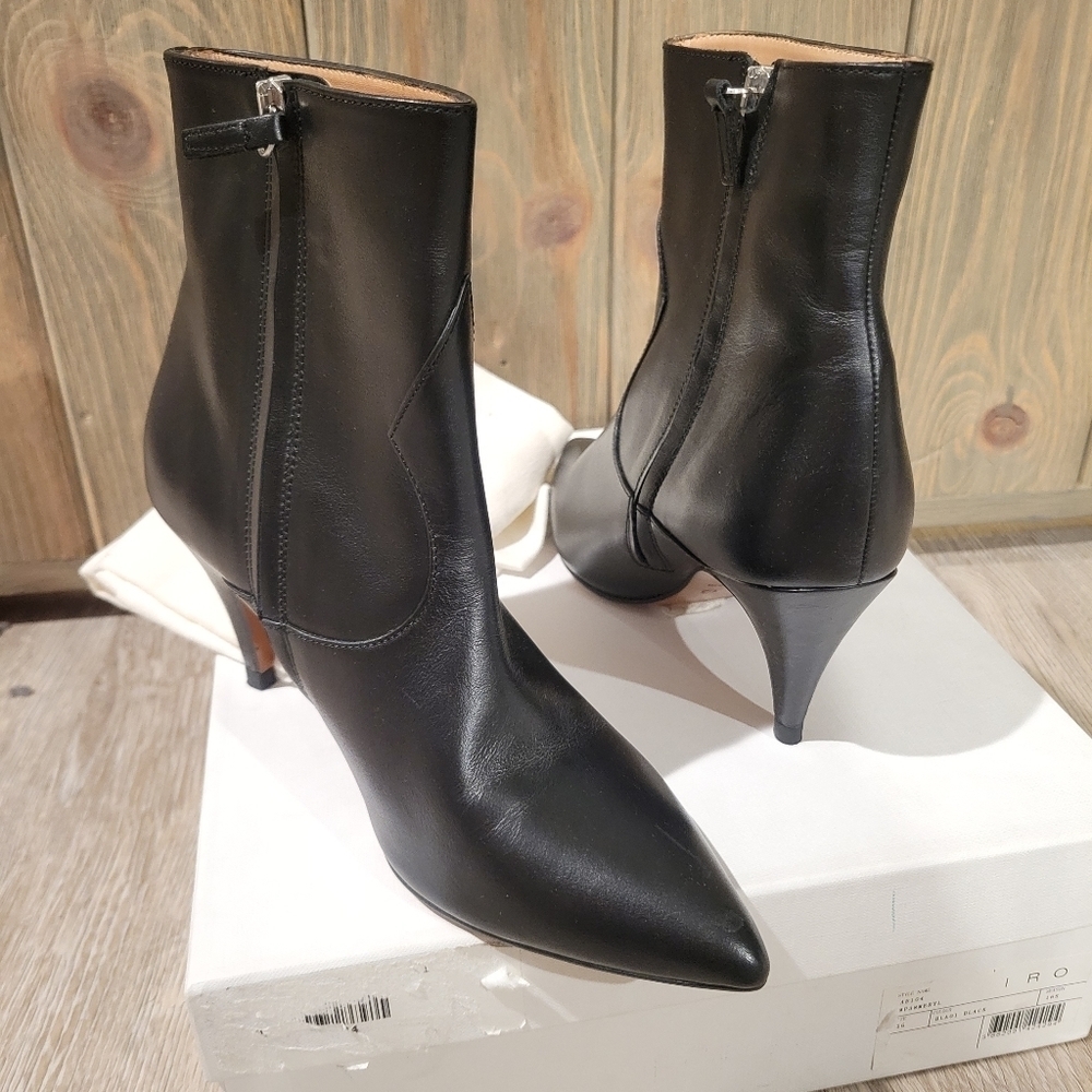 New IRO black leather boots - Picture 2 of 4